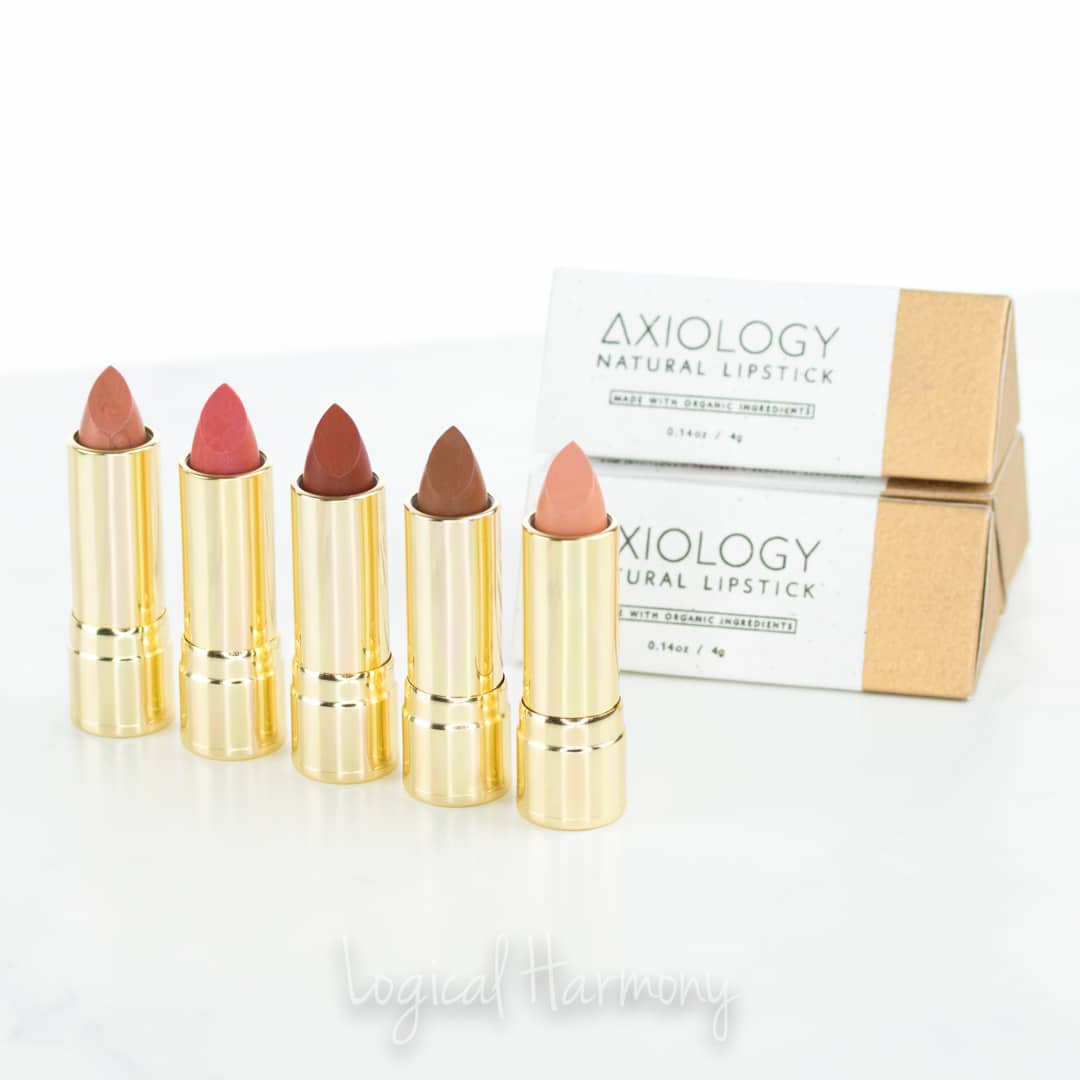 Axiology Lipstick Swatches, Try-On & Review