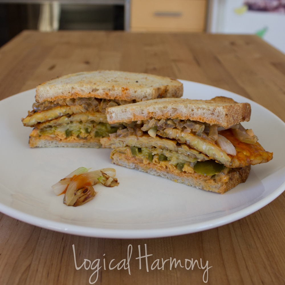 Justin's Buffalo Tempeh Reuben
