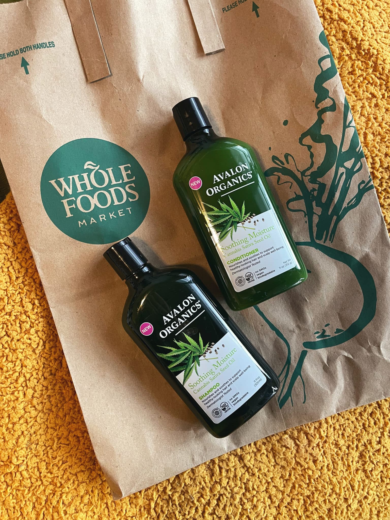 Cannabis Sativa Hair Care from Avalon Organics®
