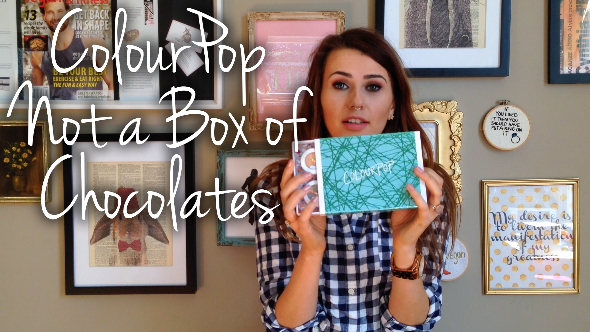 ColourPop Not a Box of Chocolate Swatches Video