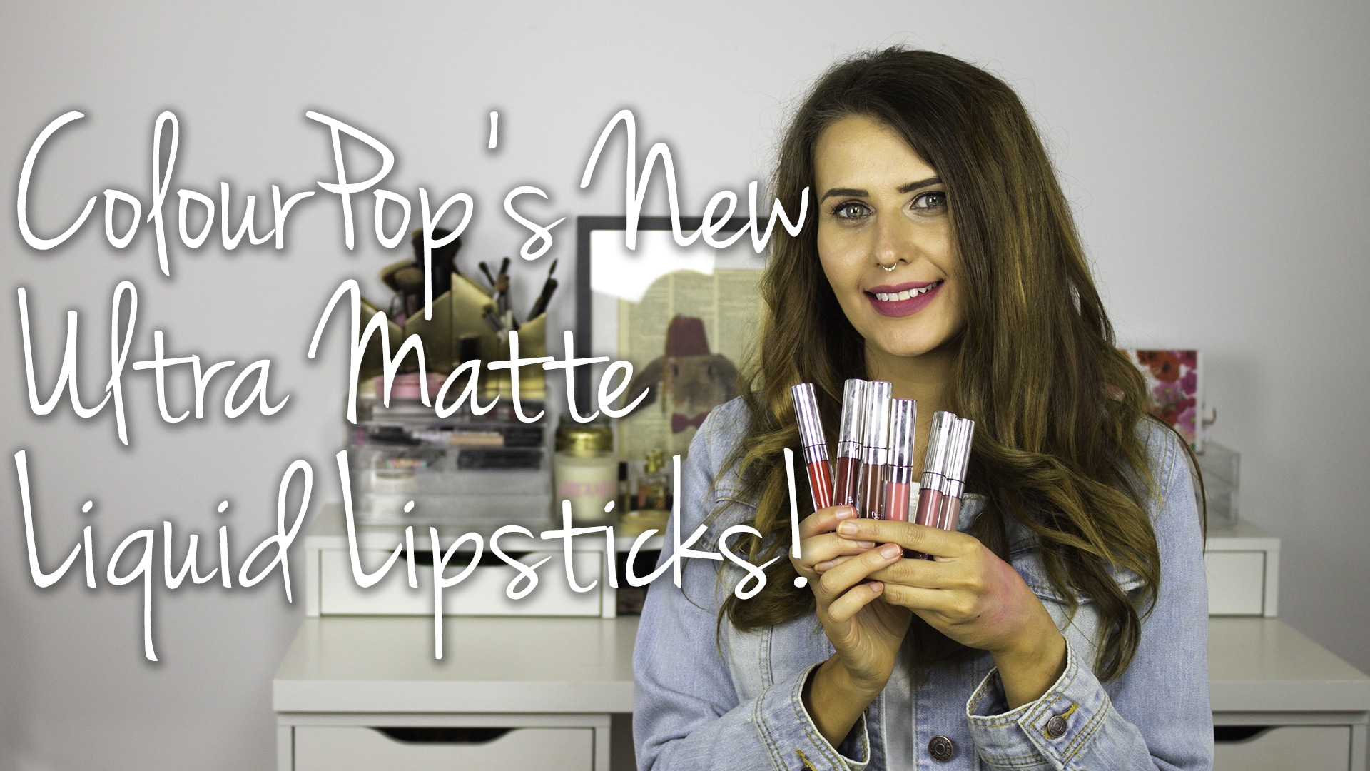 ColourPop Ultra Matte Liquid Lipstick Swatches & First Impressions Video