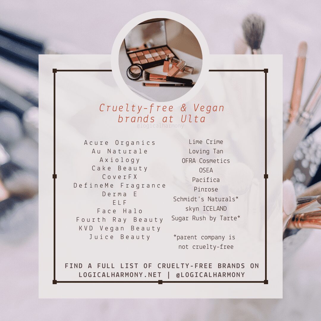 Cruelty-Free & Vegan Brands at Ulta