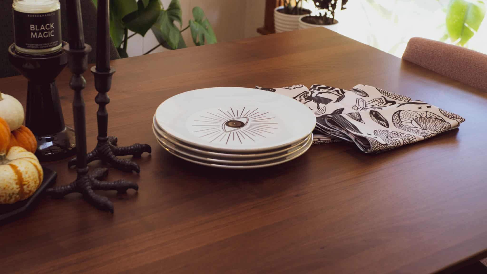 Decorate My Spooky Dining Room with Me & Article!