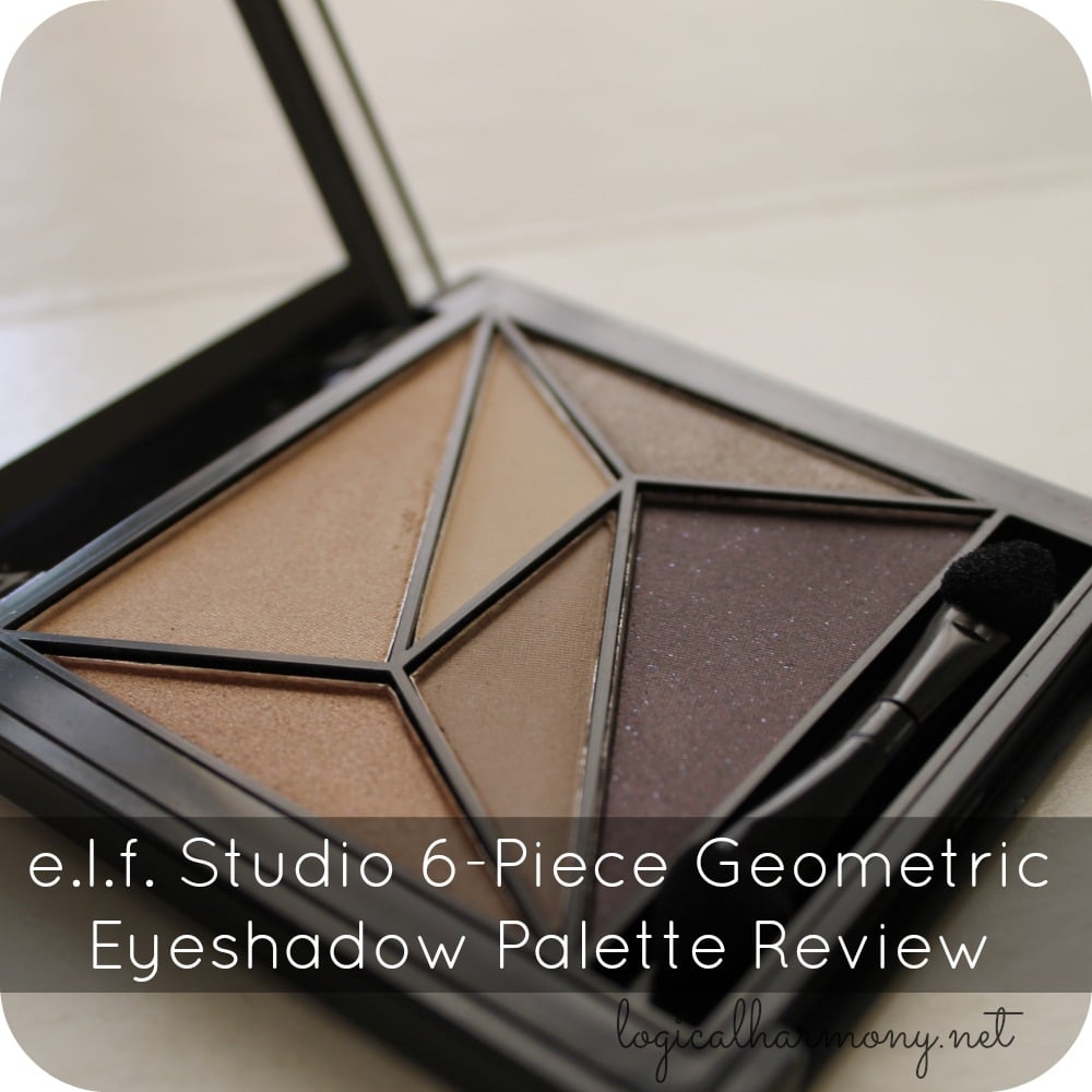 e.l.f. Studio 6-Piece Geometric Eyeshadow Palette Review