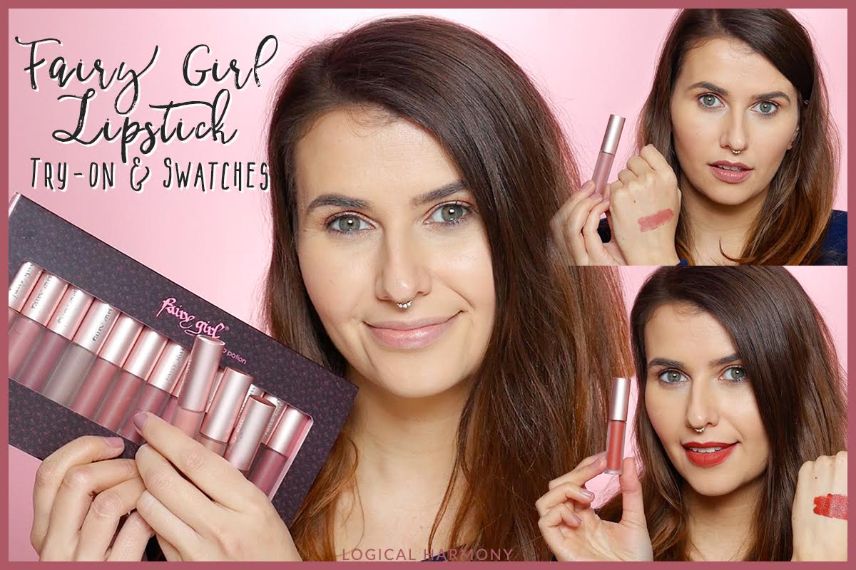 Fairy Girl Liquid Lipstick Swatches & Try On