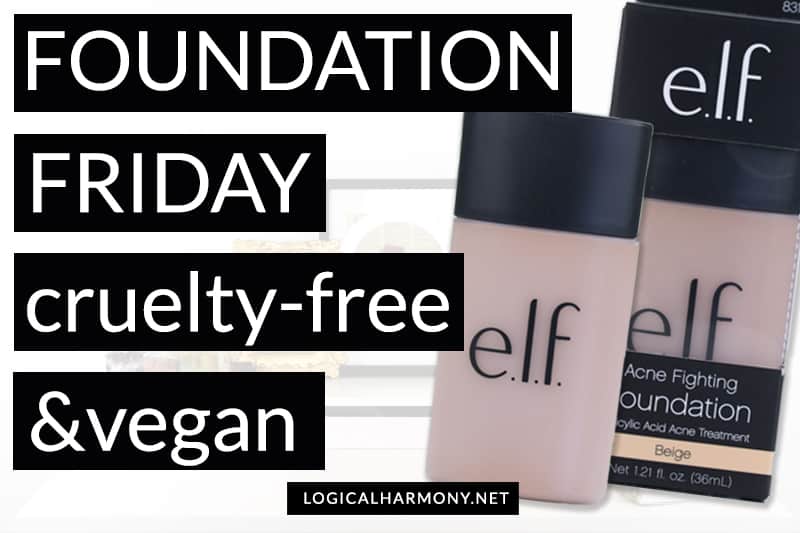 ELF Acne Fighting Foundation Review & Demo #FoundationFriday