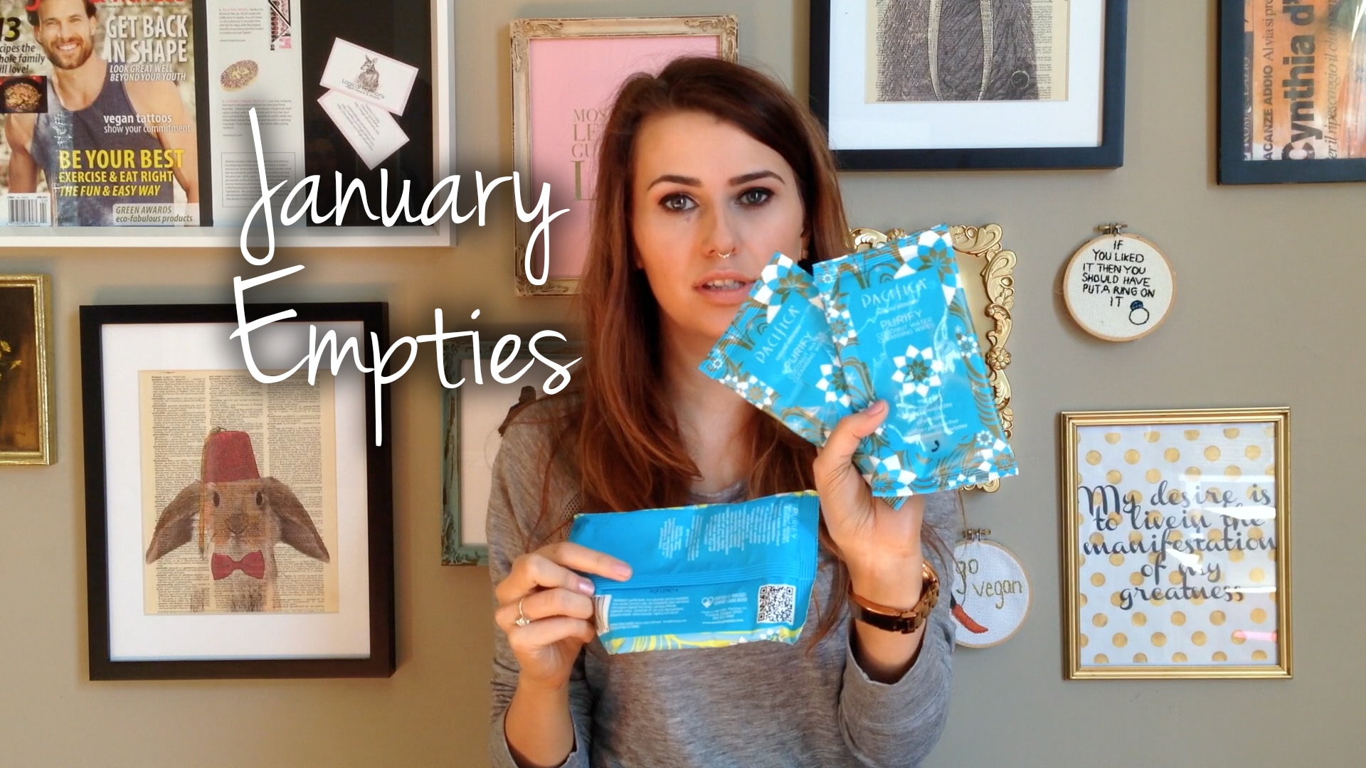 January Empties Video