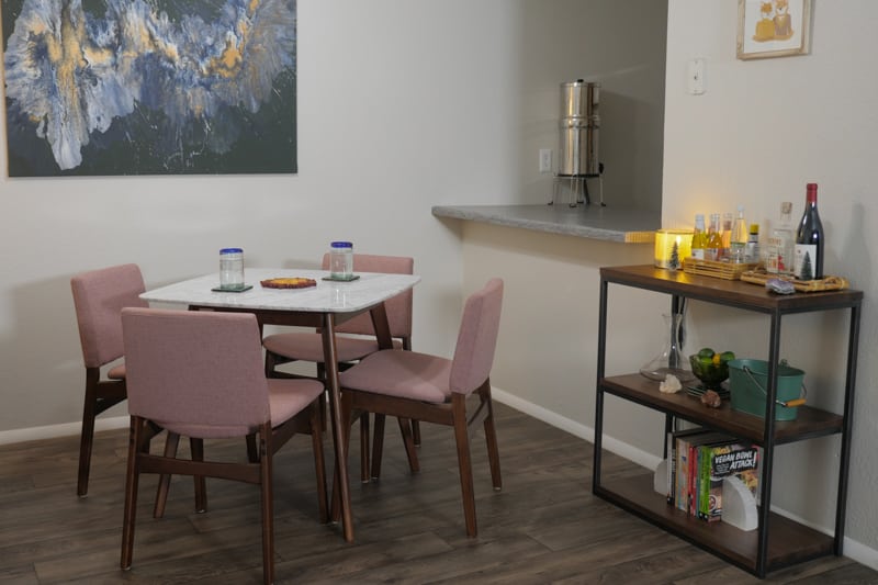 My Small Dining Room Makeover & Tour with Article!