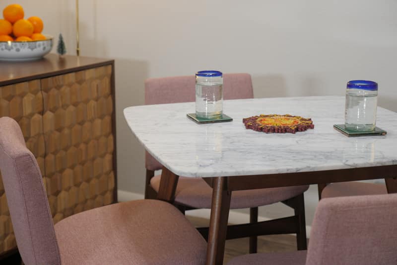 My Small Dining Room Makeover & Tour with Article!