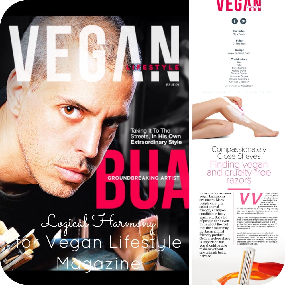 Logical Harmony for Vegan Lifestyle Magazine Issue No 9