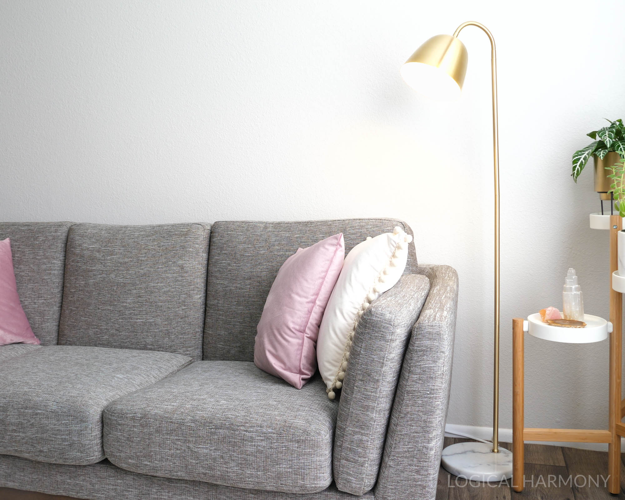 My Living Room Tour & Makeover with Article Vegan-Friendly Furniture!