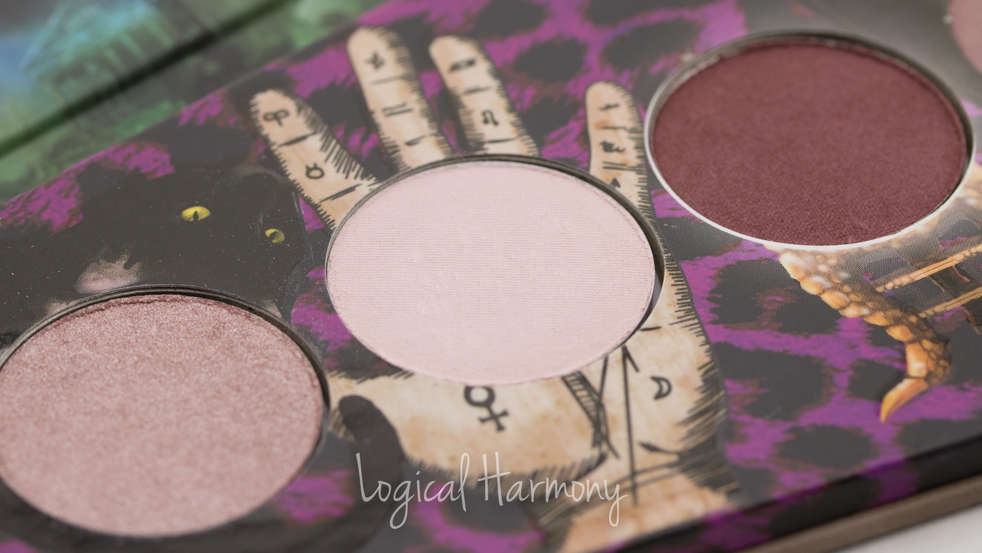 Lunatick Cosmetic Labs Supernatural Palette Swatches & Review