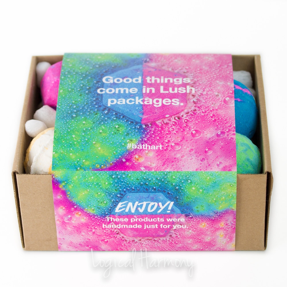Lush Bath Bombs & Lush #BathArt Unboxing