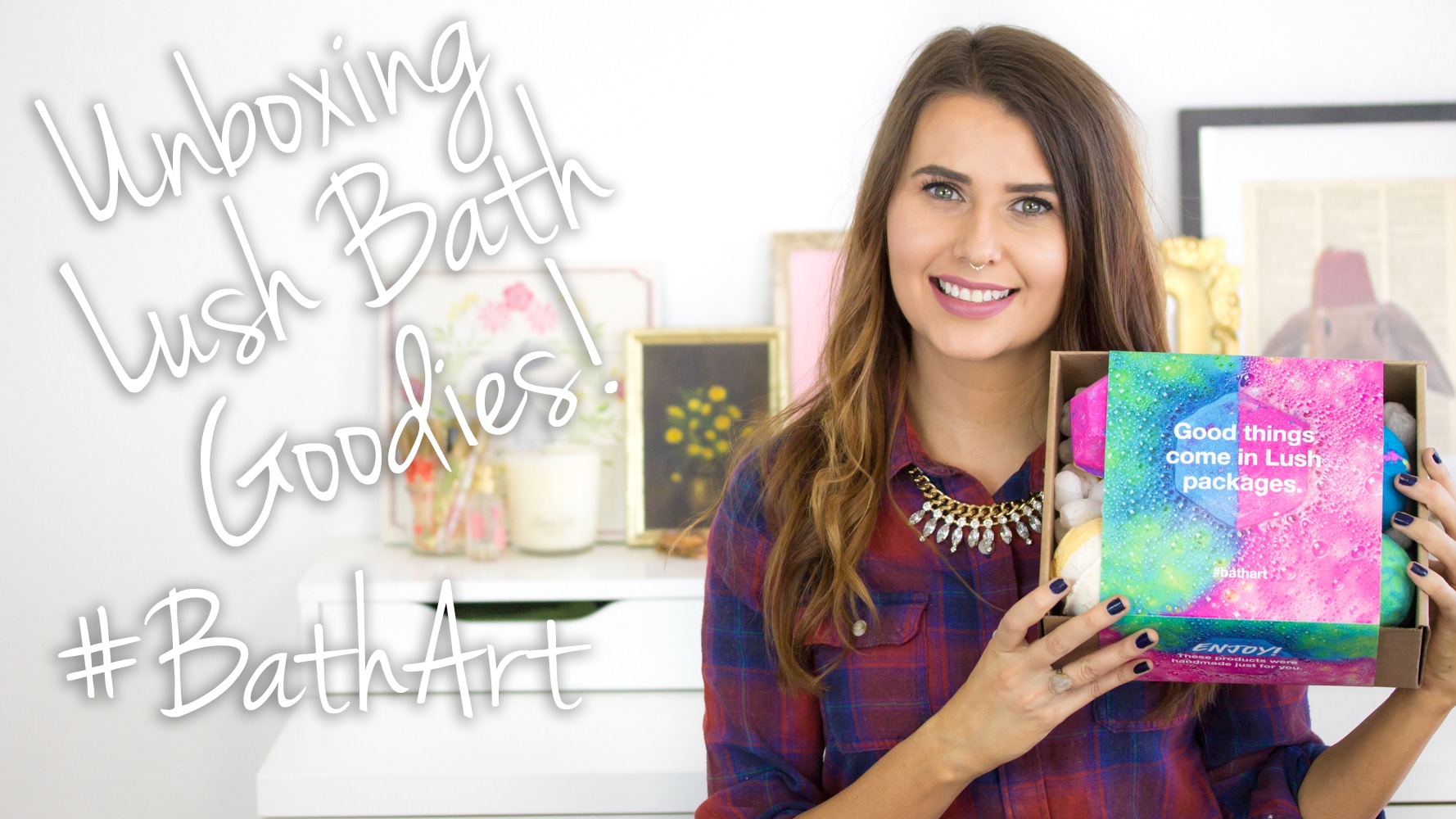 Lush #BathArt Unboxing Video