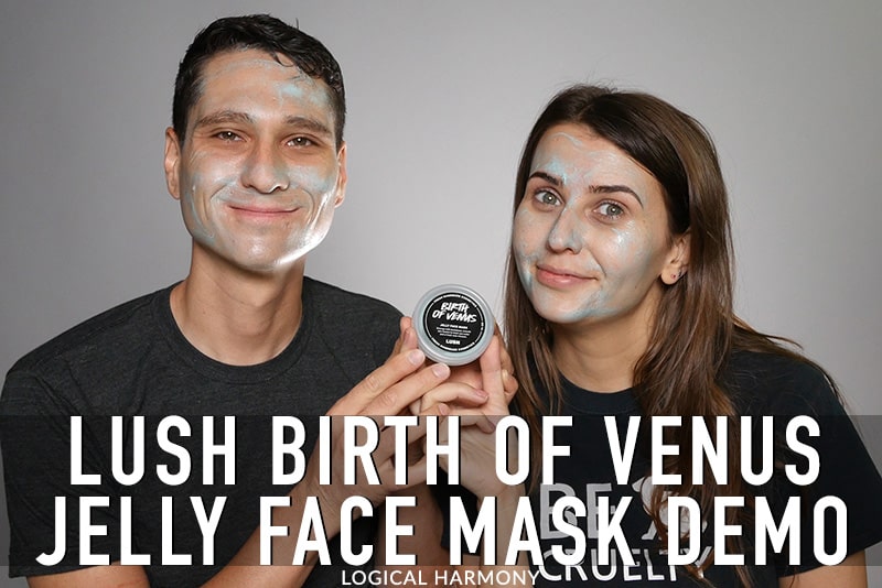 Lush Birth of Venus Jelly Mask Demo & First Impressions