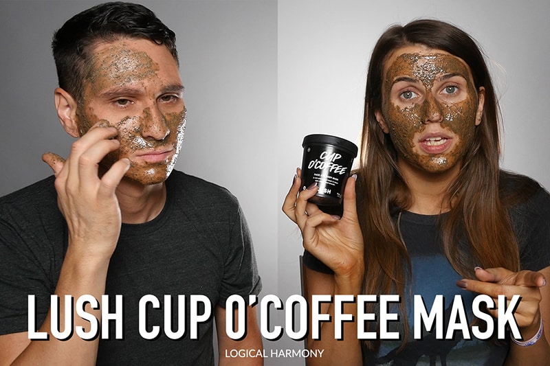 Lush Cup O' Coffee Mask Demo & Review