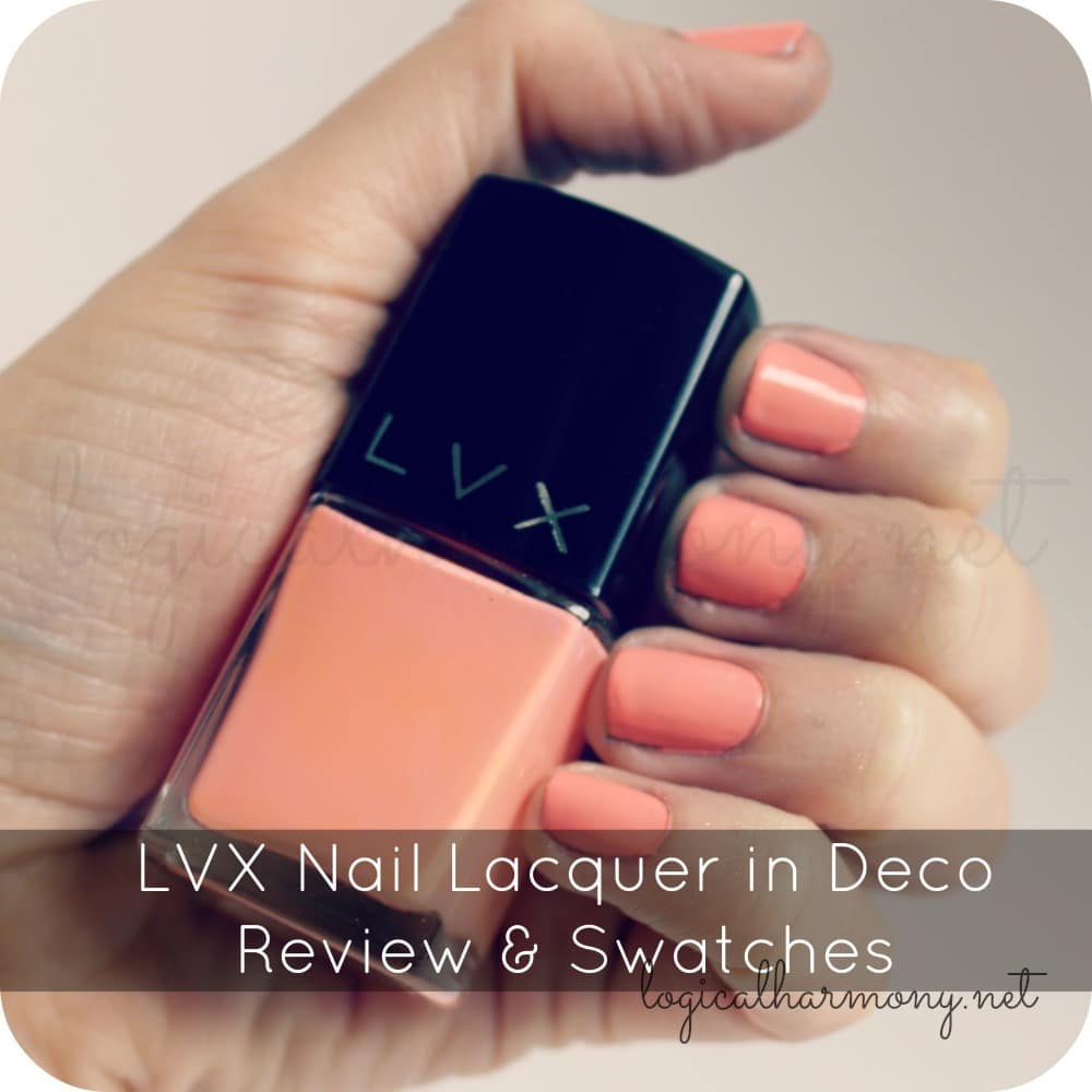 LVX Nail Lacquer in Deco Review & Swatches