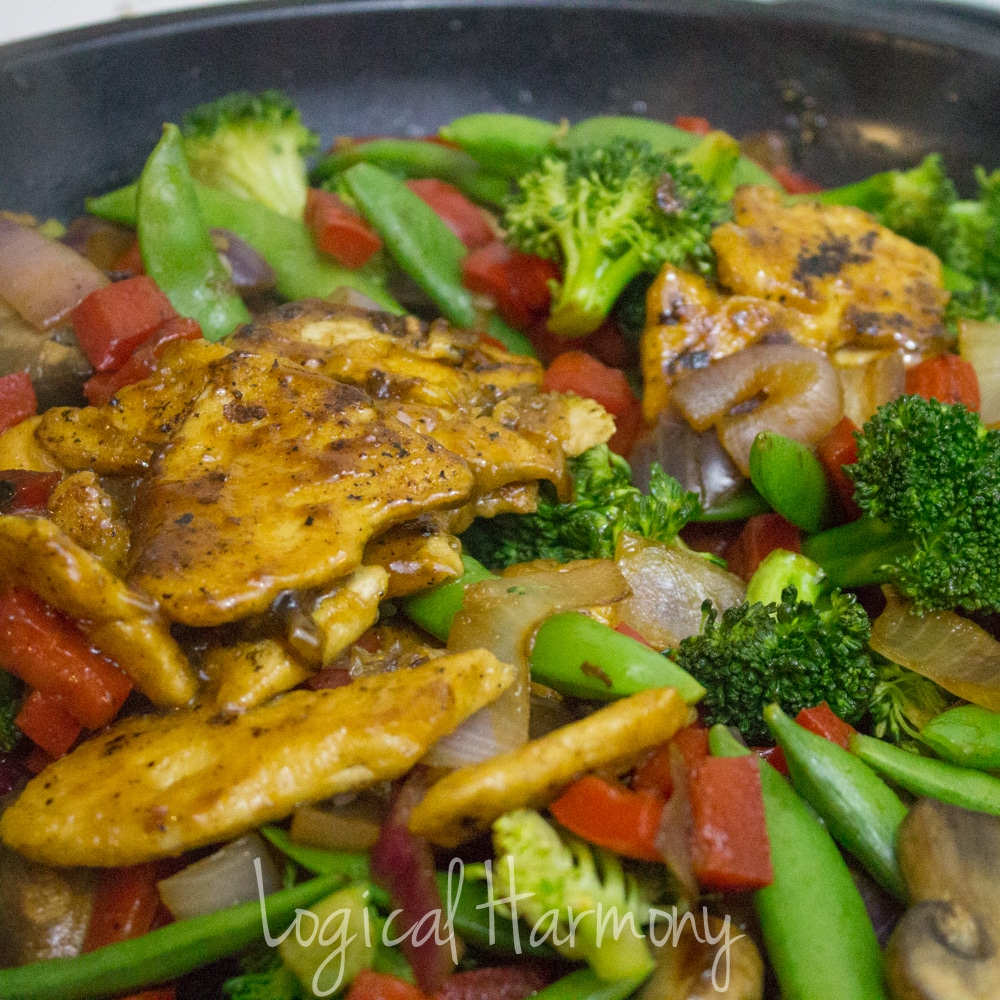 Mandarin Orange Crispy Chick’n with Veggies and Coconut Rice - #MeetChef with Gardein!