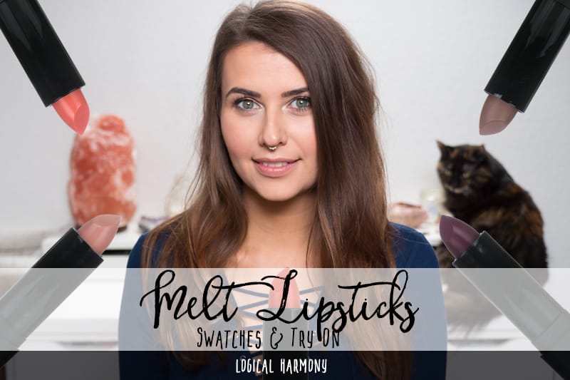 Melt Lipsticks Swatches & Try On
