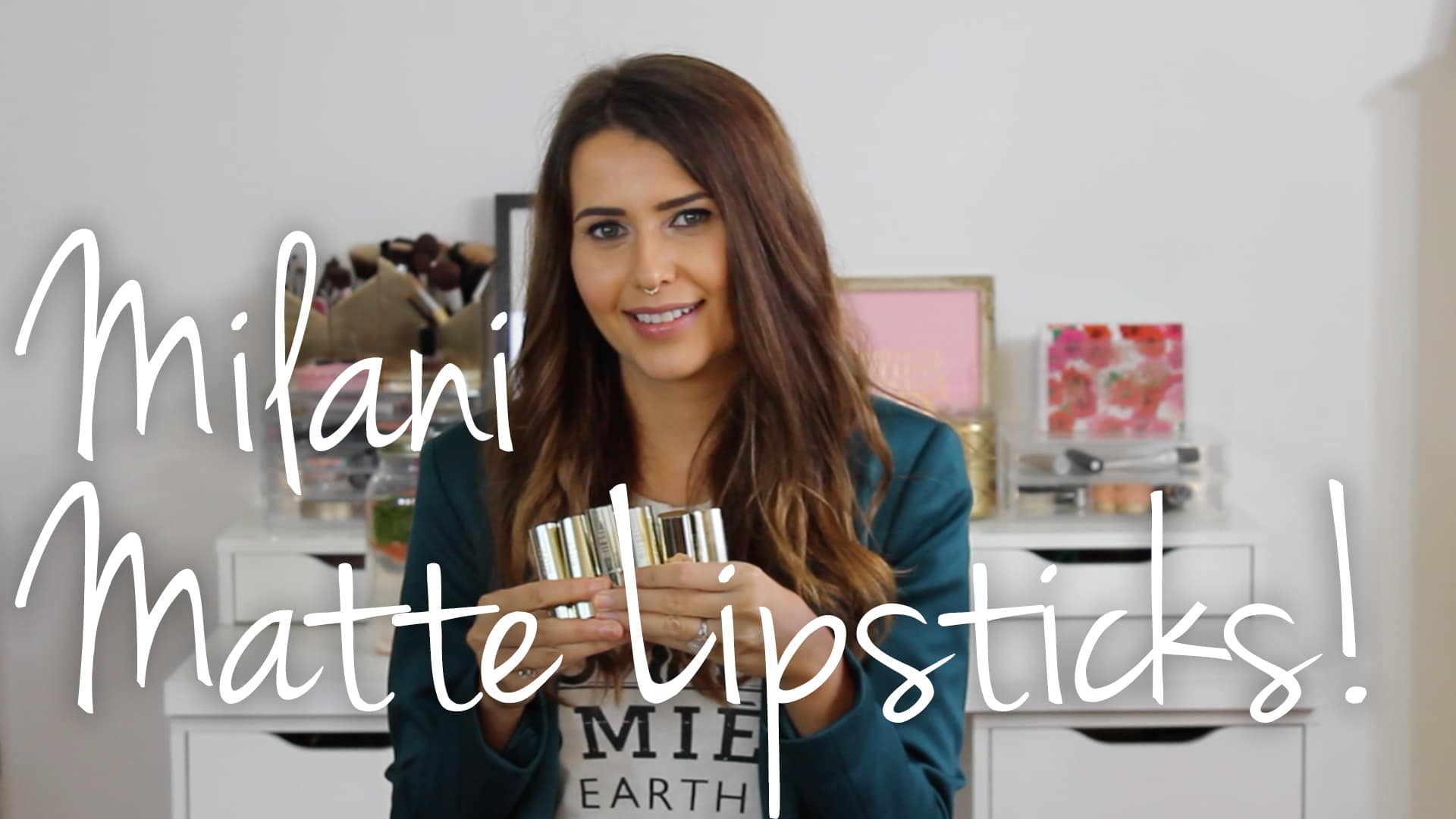 Milani Matte Lipstick Collection First Impressions & Swatches Video