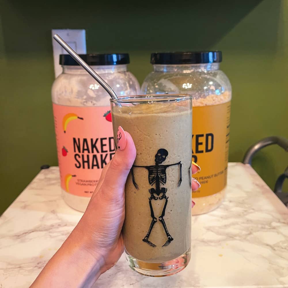 Naked Nutrition Strawberry Banana & Peanut Butter Protein Smoothie