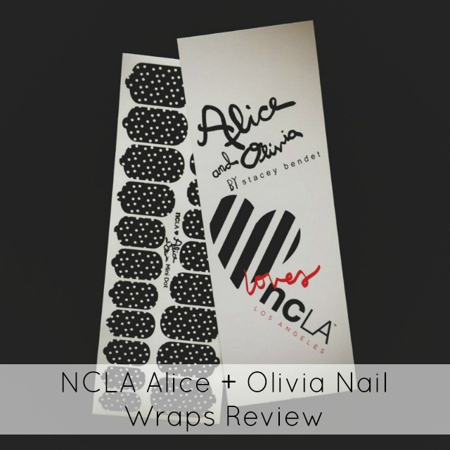 NCLA Alice + Olivia Nail Wraps Review