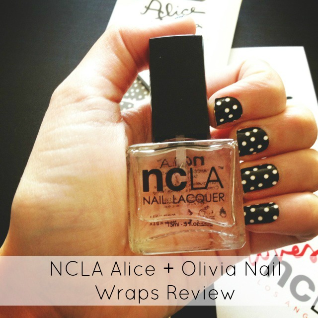 NCLA Alice + Olivia Nail Wraps Review