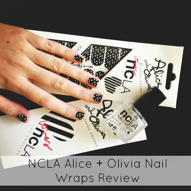 NCLA Alice + Olivia Nail Wraps Review