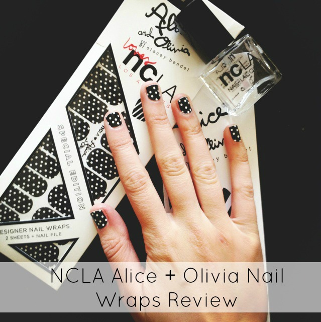 NCLA Alice + Olivia Nail Wraps Review
