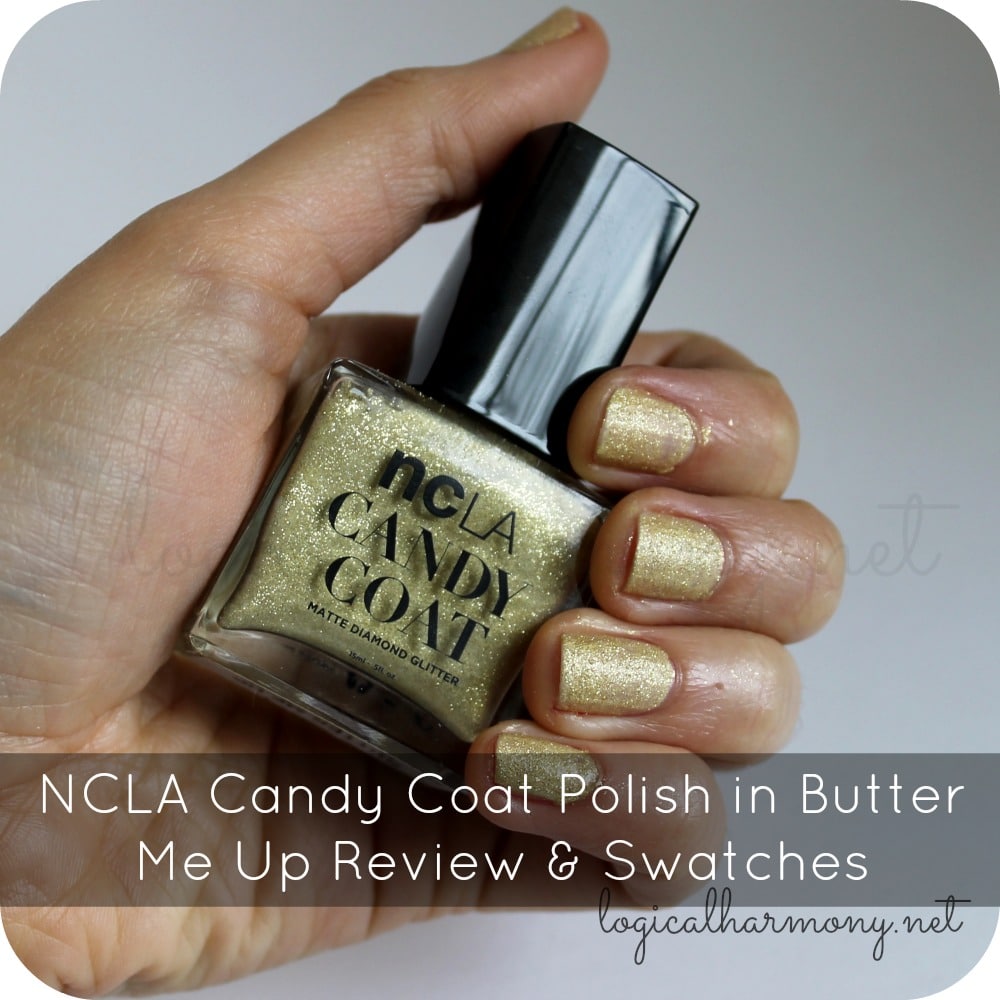 NCLA Candy Coat Polish in Butter Me Up Review & Swatches