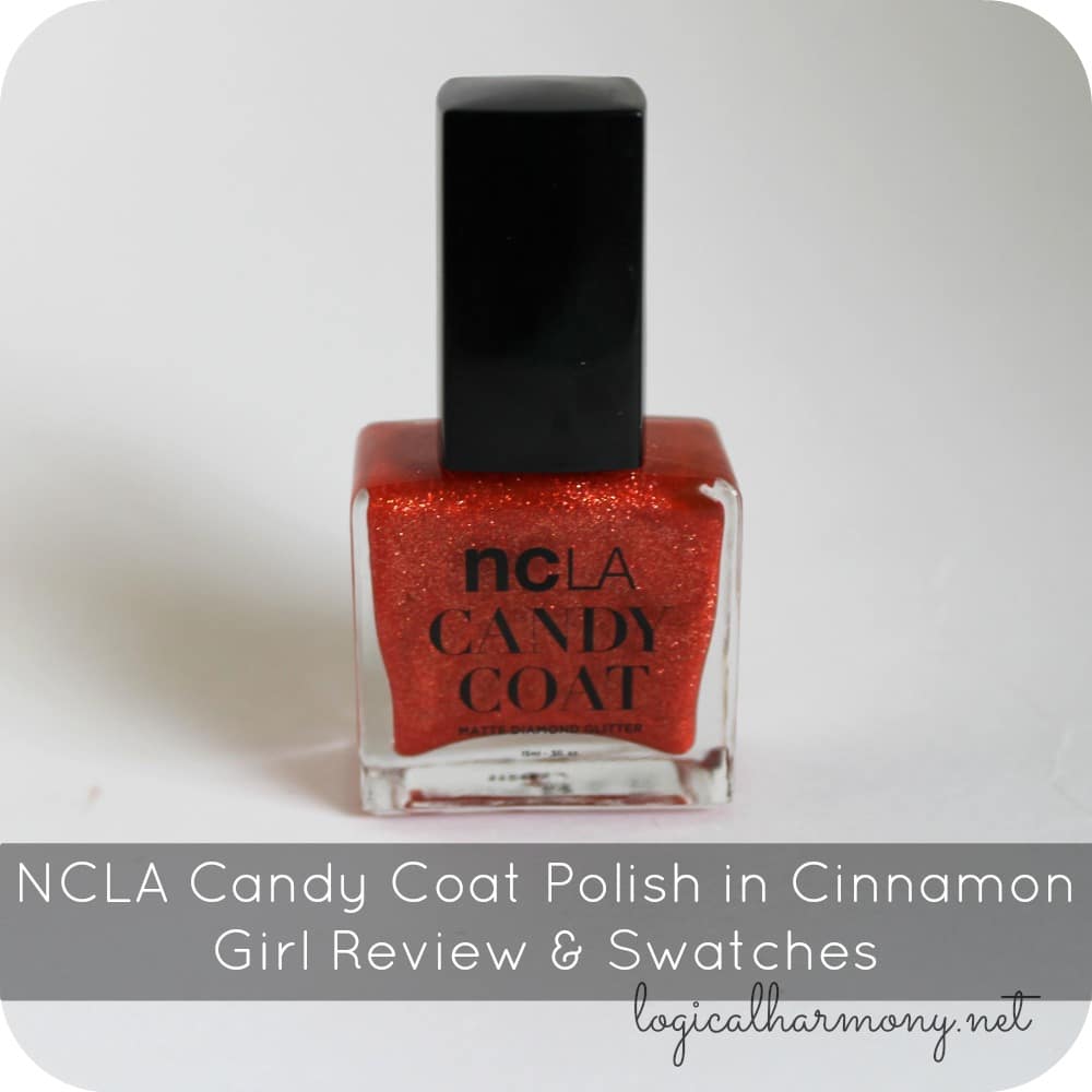 NCLA Candy Coat Polish in Cinnamon Girl Review & Swatches