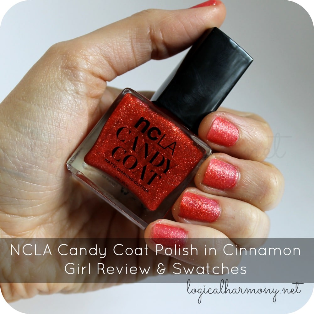 NCLA Candy Coat Polish in Cinnamon Girl Review & Swatches