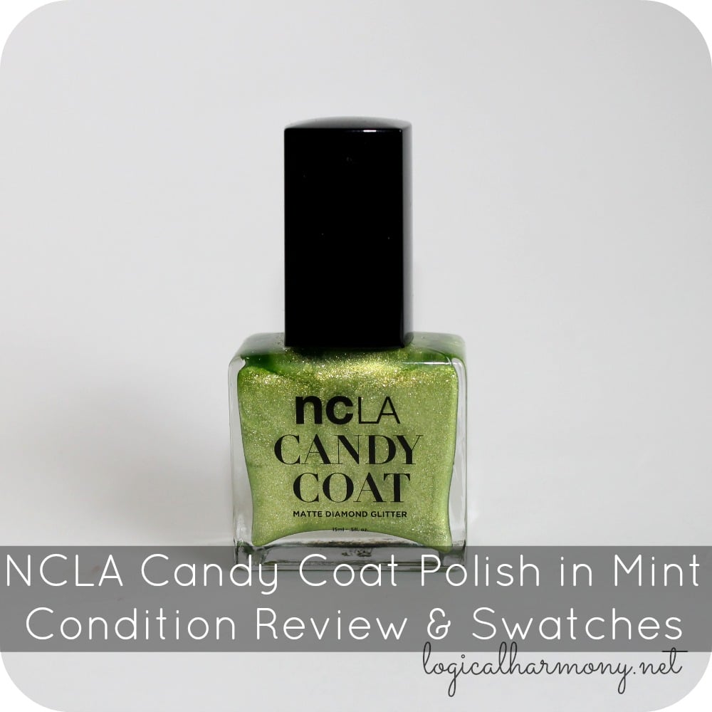 NCLA Candy Coat Polish in Mint Condition Review & Swatches