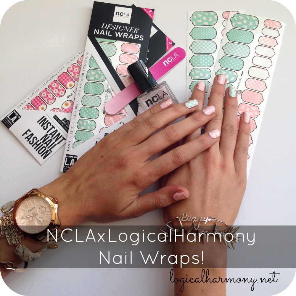 #NCLAxLogicalHarmony Nail Wraps!