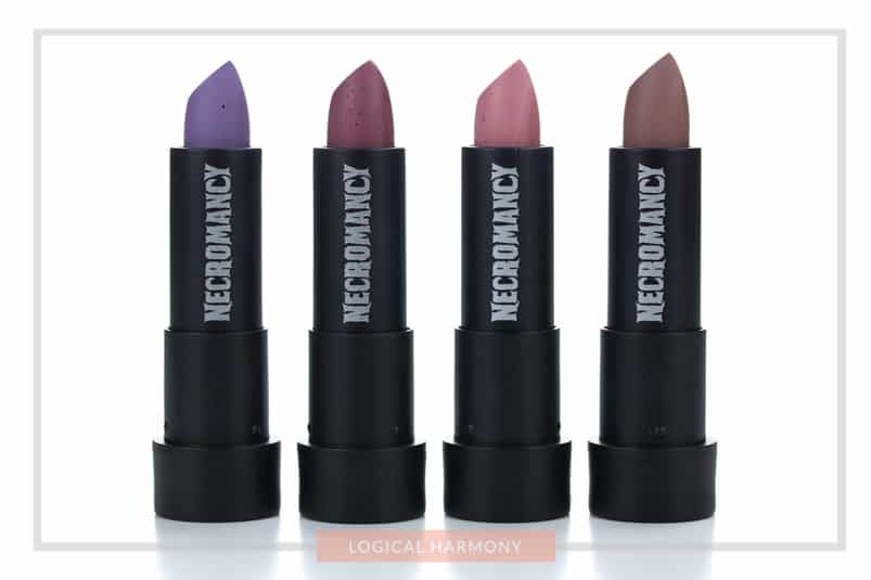 Necromancy Cosmetica Lipstick Swatches & Try-On
