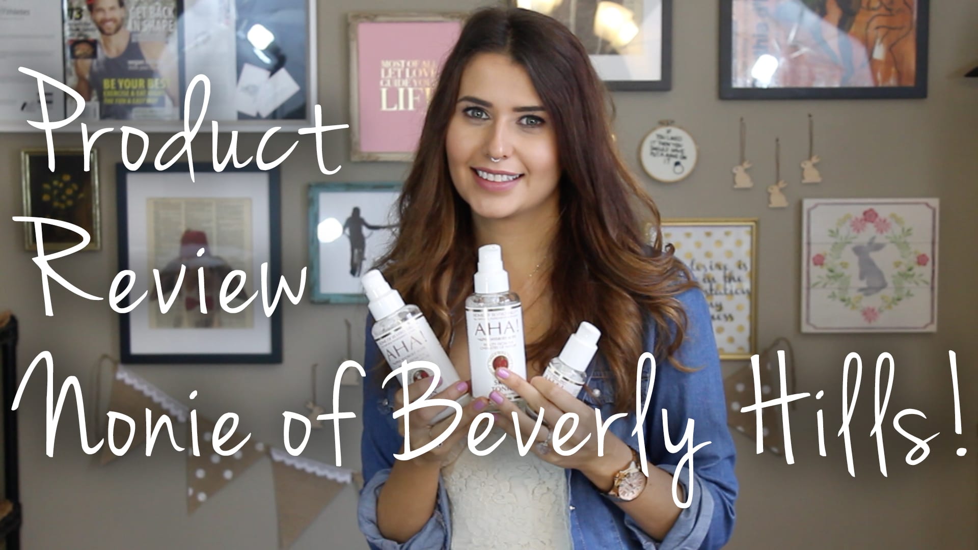 Nonie of Beverly Hills Skin Care Video