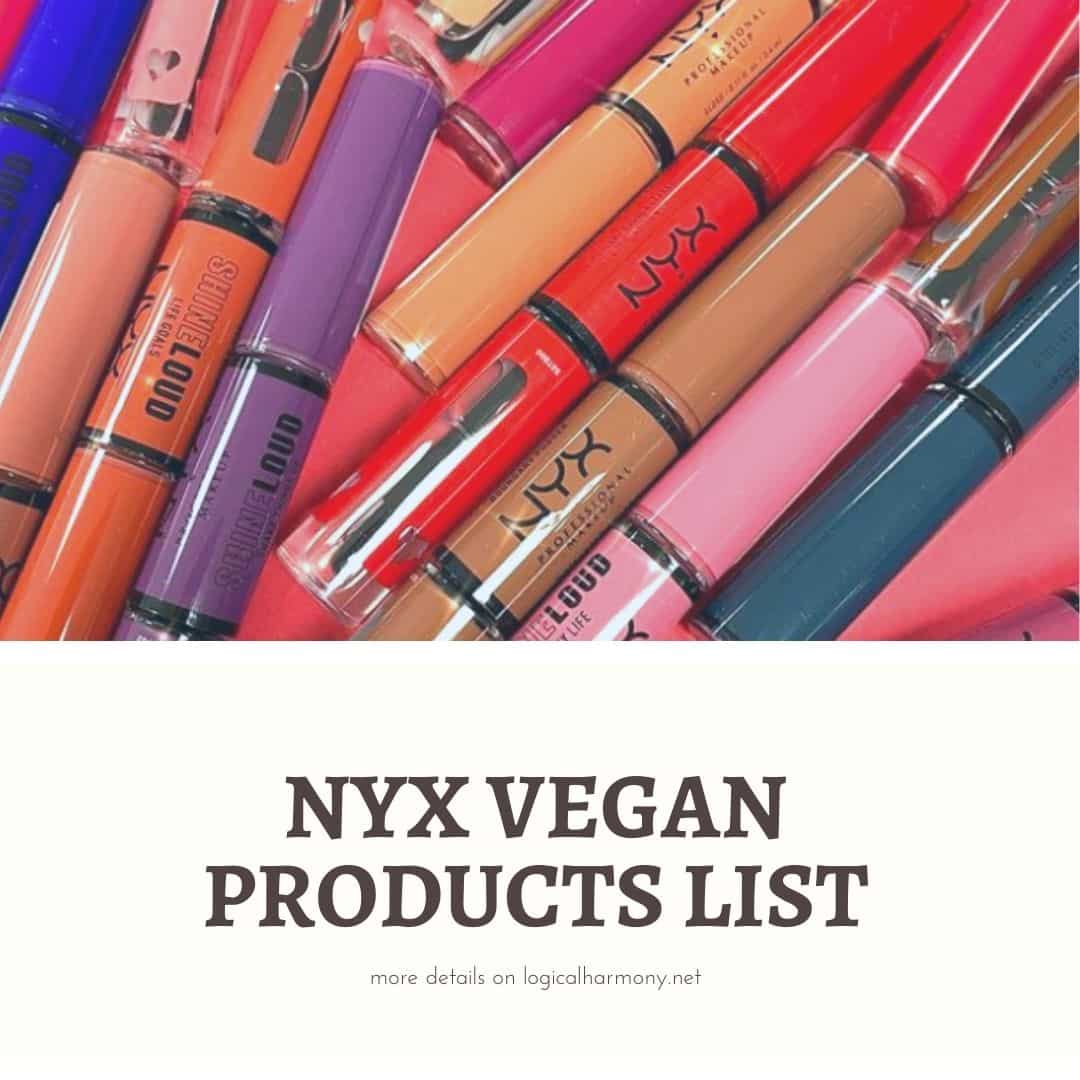 NYX Vegan Products List NYX Vegan Products List
