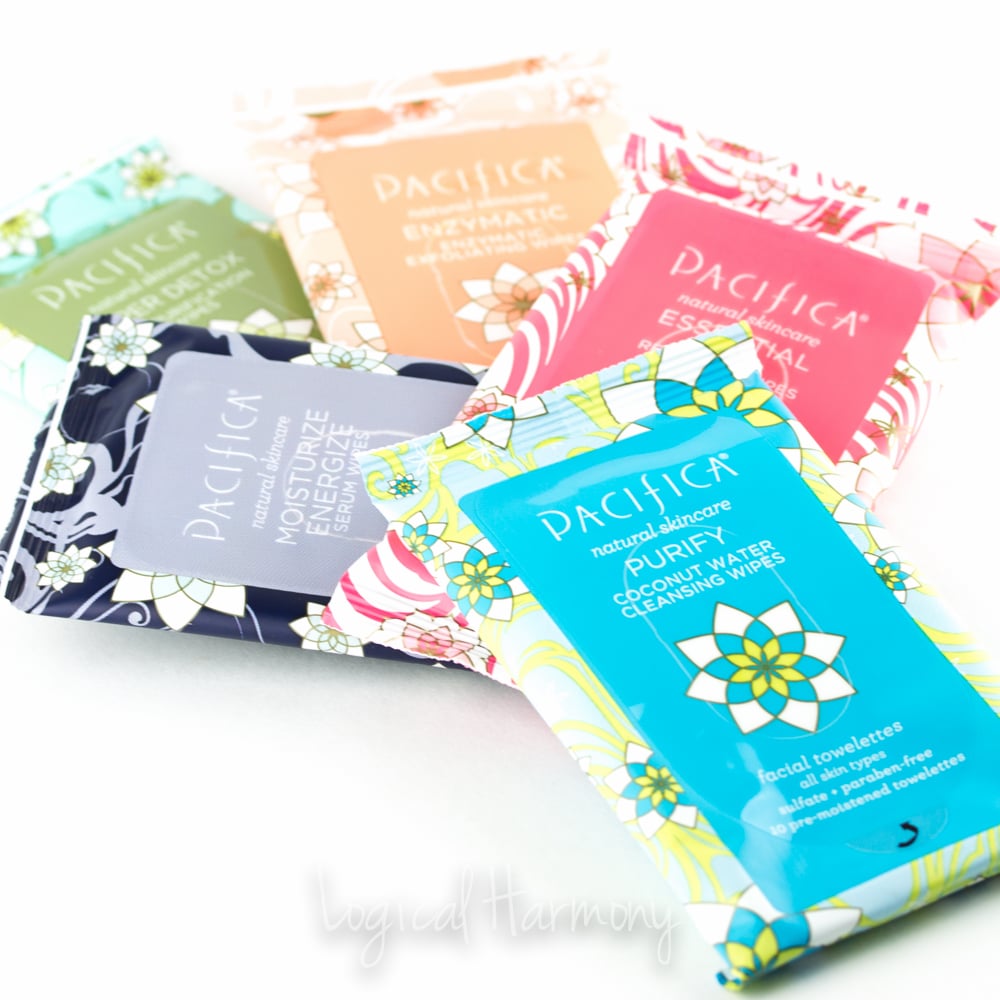 Pacifica Travel Ready Facial Wipes Set Review
