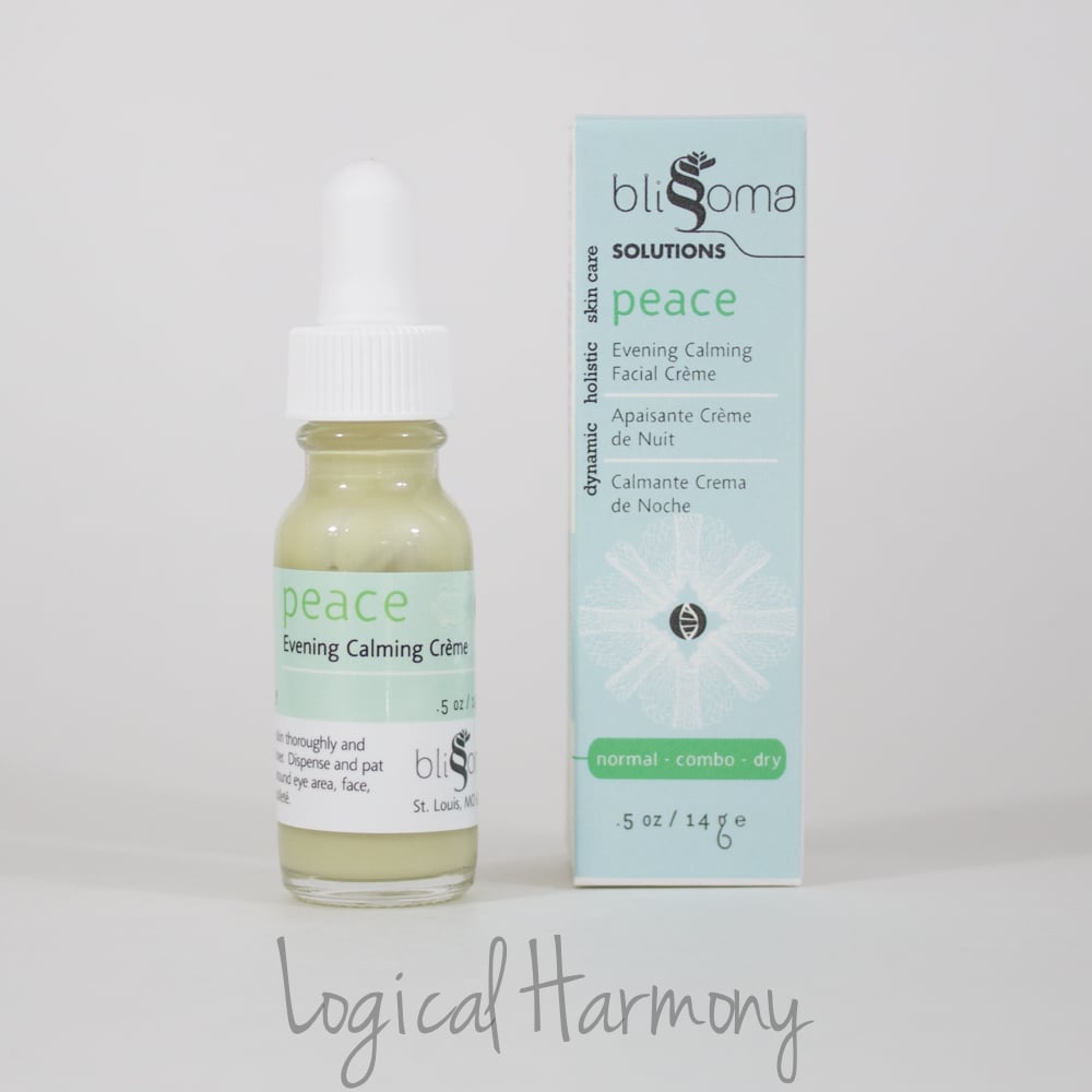 Petit Vour December Beauty Box Review - Blissoma Peace Evening Calming Creme