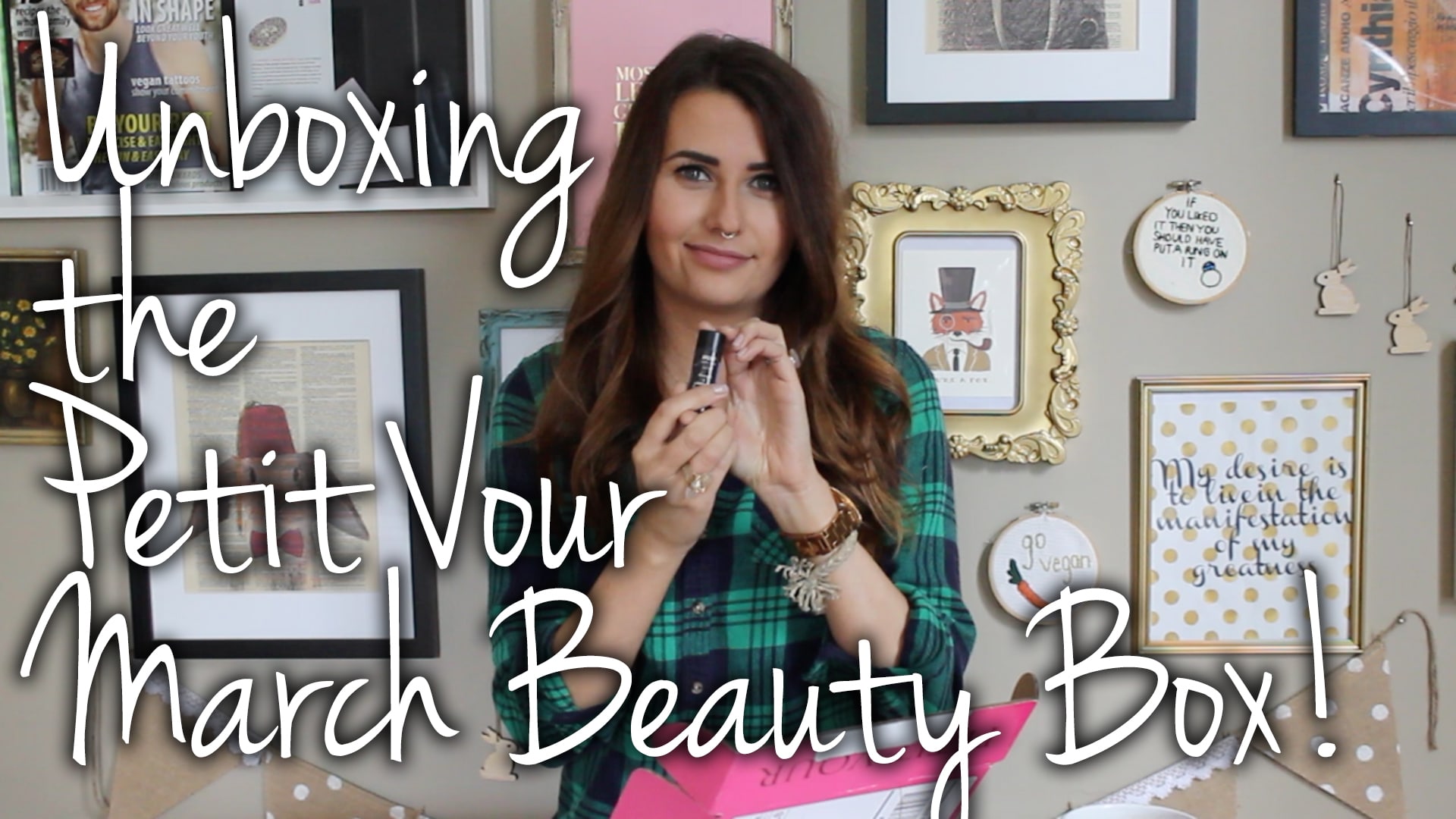 Petit Vour March 2015 Beauty Box Video