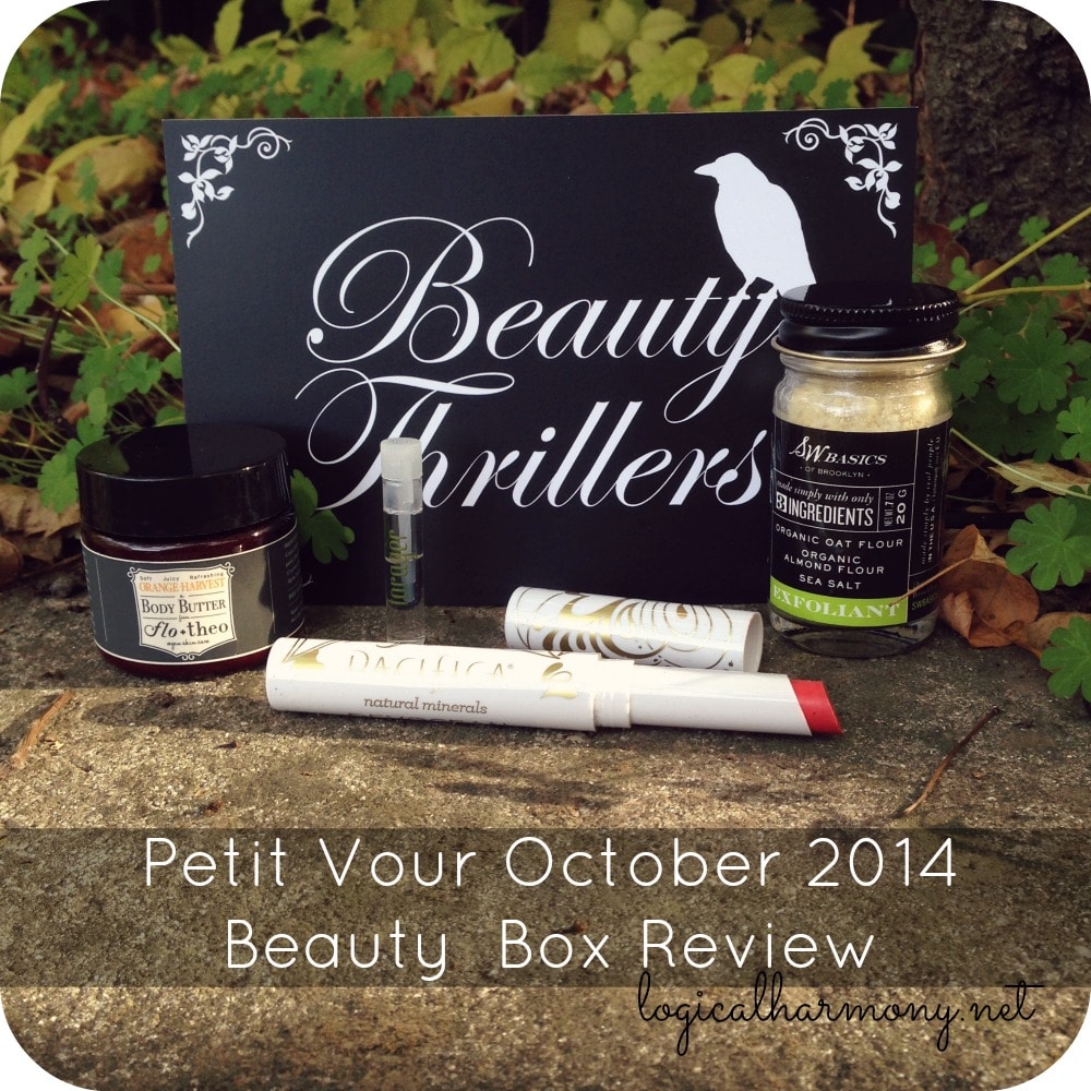 Petit Vour October 2014 Beauty Box Review