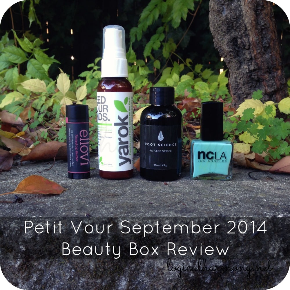 Petit Vour September 2014 Beauty Box Review