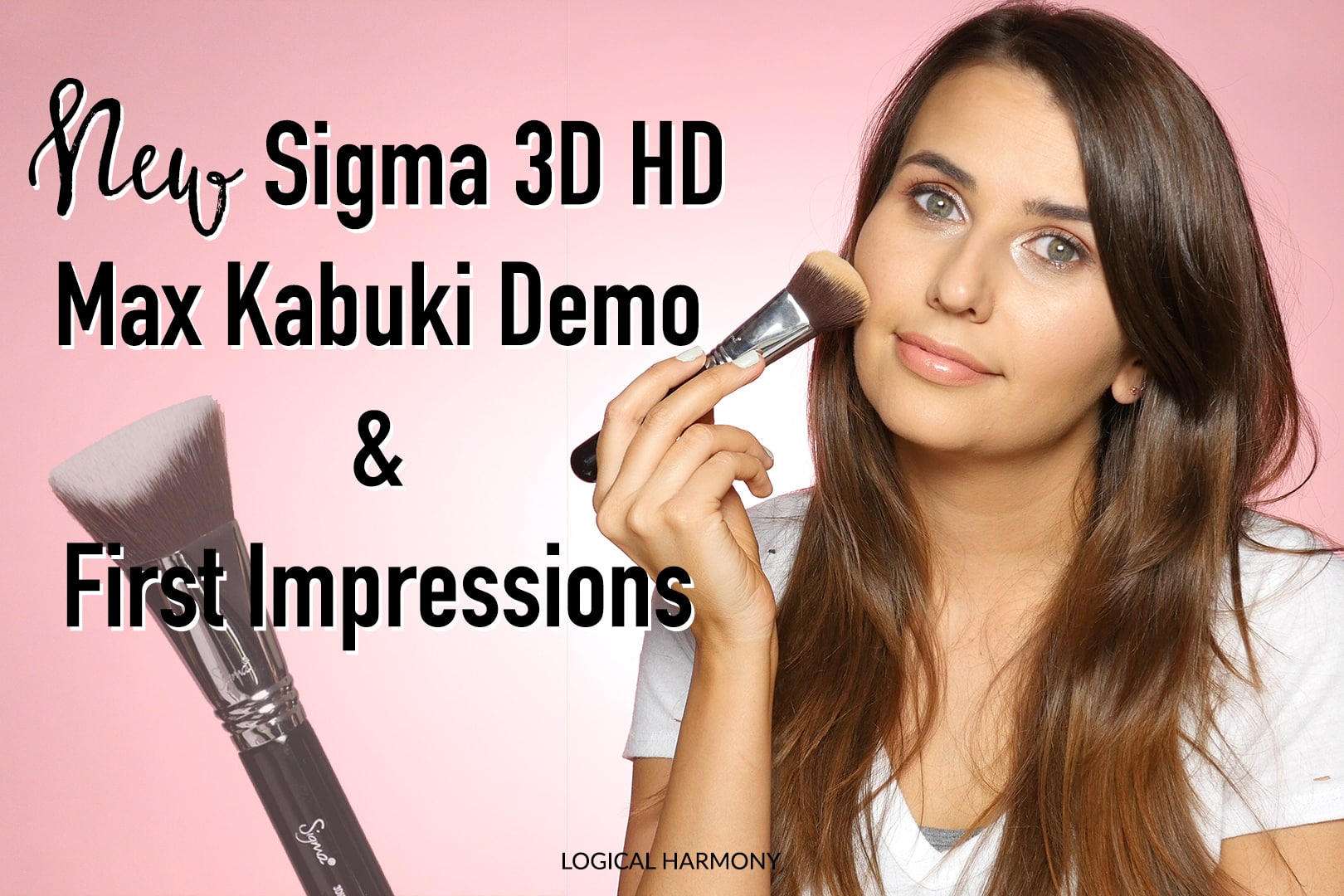 Sigma 3DHD Max Kabuki Brush Demo & First Impressions