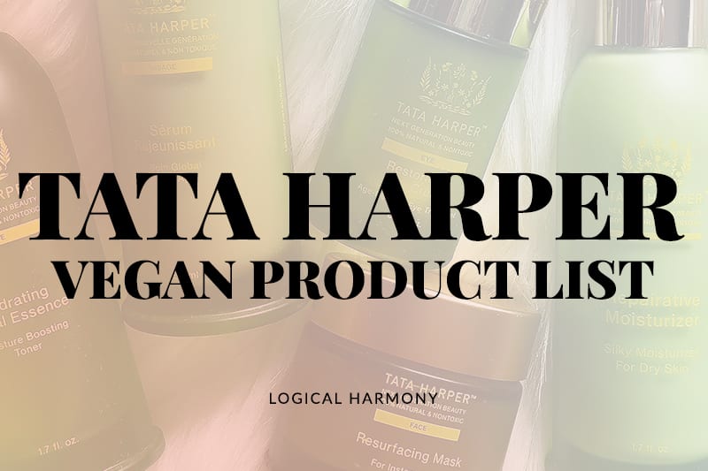 Tata Harper Vegan Products List