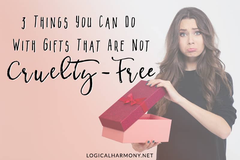Three Things You Can Do With Gifts That Are Not Cruelty-Free, Vegan Makeup