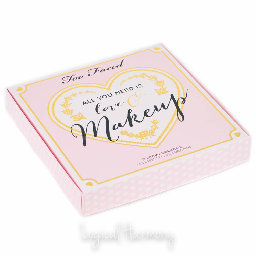 Too Faced All You Need Is Love and Makeup Collection