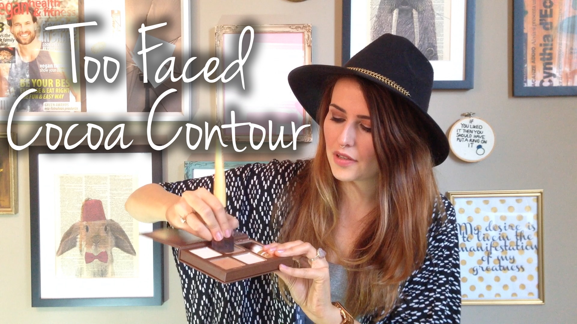 Too Faced Cocoa Contour Palette First Impressions & Swatches Video