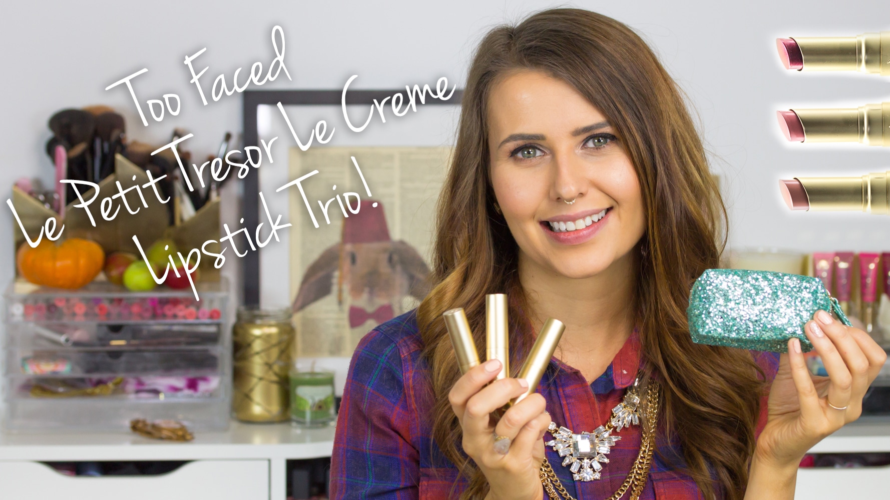 Too Faced Le Petit Tresor Demo & Swatches Video