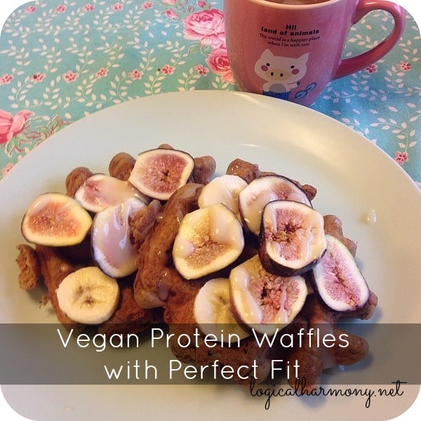 Vegan Protein Waffles with Perfect Fit