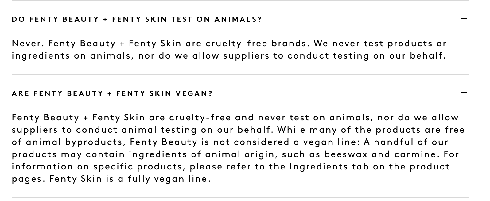 Does Fenty Beauty Test on Animals? Does Fenty Beauty Test on Animals?
